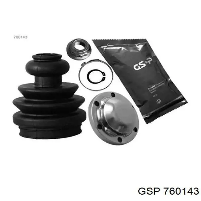 Osłona przegubu homokinetycznego półosi przedniej wewnętrzna GSP 760143 cena, od 7,74 USD