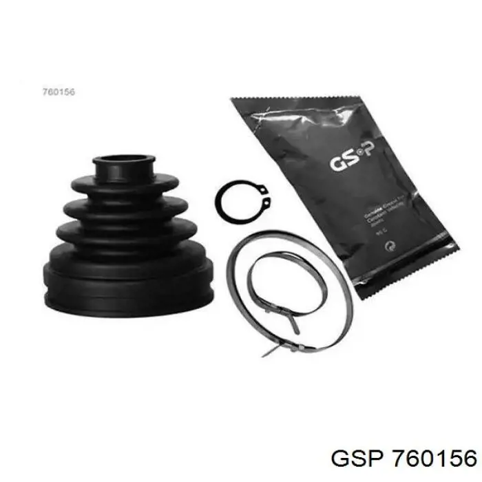 760156 GSP Osłona przegubu homokinetycznego półosi przedniej wewnętrzna