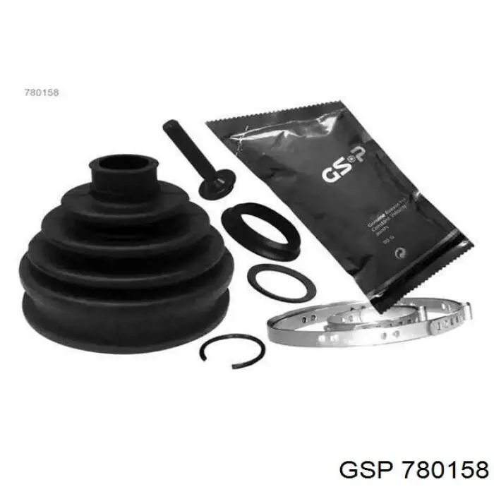 Osłona przegubu homokinetycznego półosi przedniej zewnętrzna GSP 780158 cena, od 10,75 USD