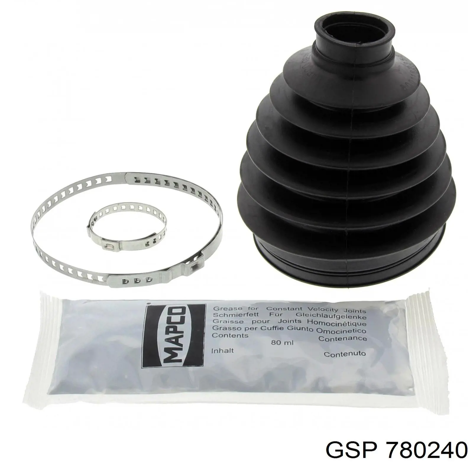 Osłona przegubu homokinetycznego półosi przedniej zewnętrzna GSP 780240 cena, od 15,09 USD