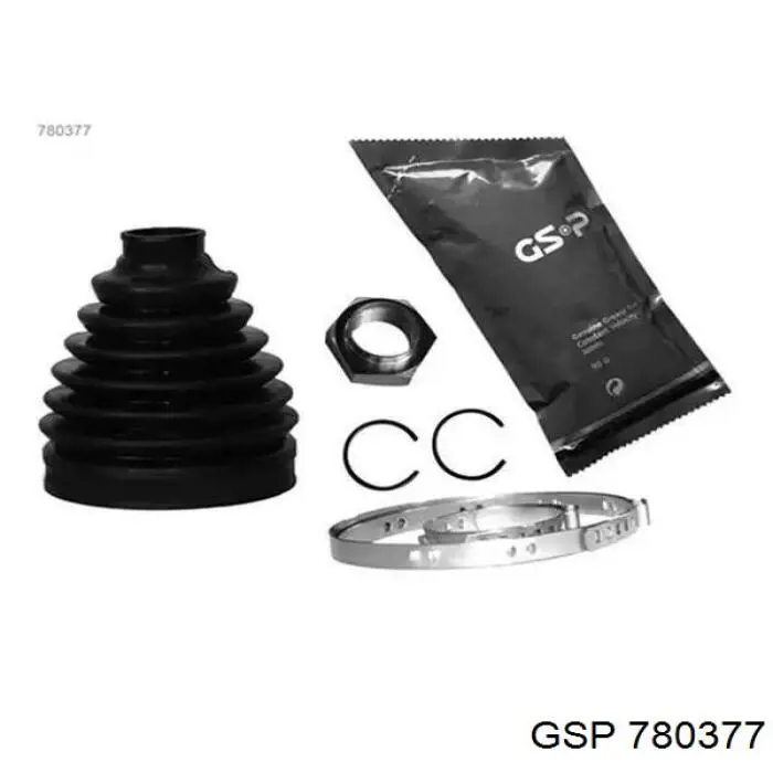 Osłona przegubu homokinetycznego półosi przedniej wewnętrzna GSP 780377 cena, od 11,63 USD