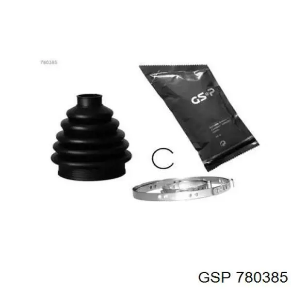 Osłona przegubu homokinetycznego półosi przedniej zewnętrzna GSP 780385 cena, od 12,67 USD