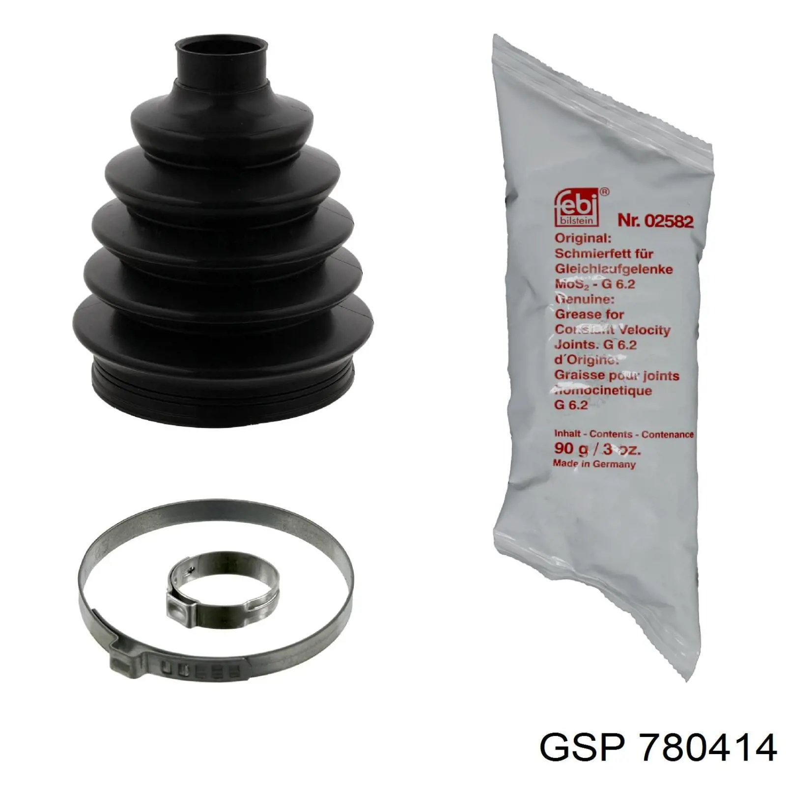 Osłona przegubu homokinetycznego półosi przedniej zewnętrzna GSP 780414 cena, od 13,07 USD