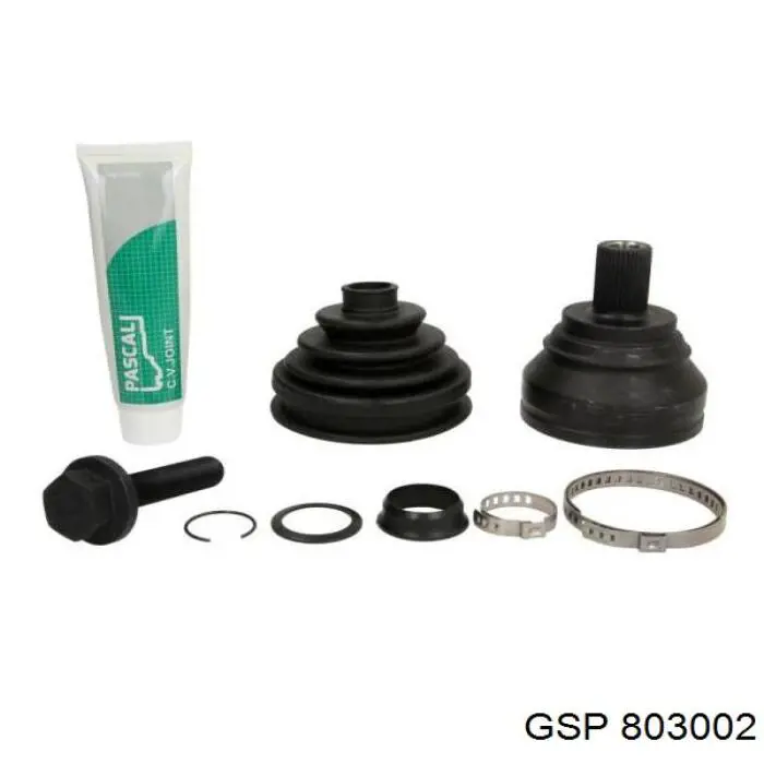 Przegub homokinetyczny przedni zewnętrzny GSP 803002 cena, od 40,30 USD