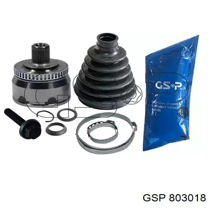 Przegub homokinetyczny przedni zewnętrzny GSP 803018 cena, od 38,05 USD
