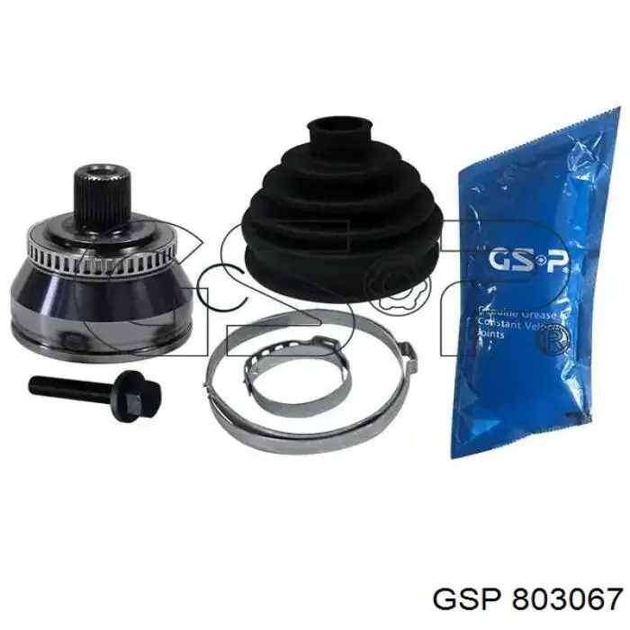 Przegub homokinetyczny przedni zewnętrzny GSP 803067 cena, od 45,99 USD
