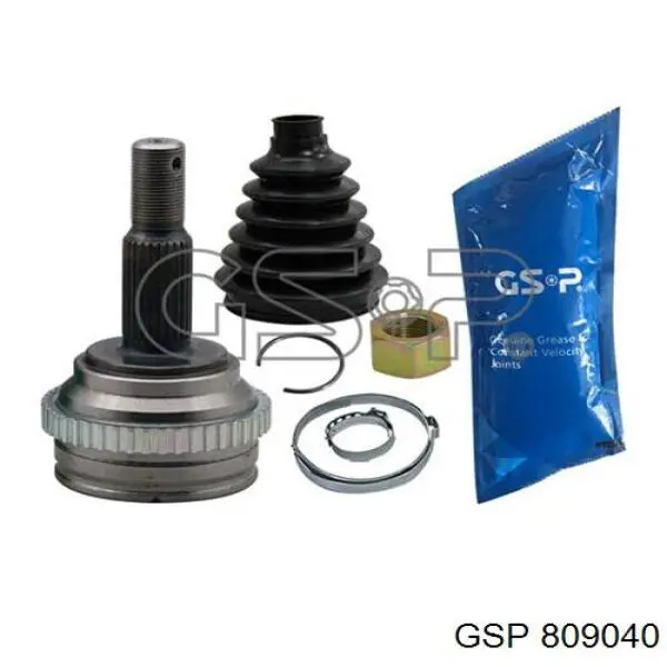 Przegub homokinetyczny przedni zewnętrzny GSP 809040 cena, od 42,19 USD