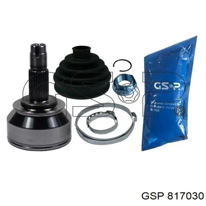 Przegub homokinetyczny przedni zewnętrzny GSP 817030 cena, od 42,99 USD