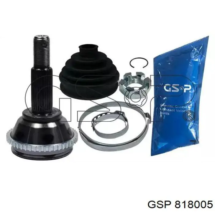 Przegub homokinetyczny przedni zewnętrzny GSP 818005 cena, od 46,90 USD