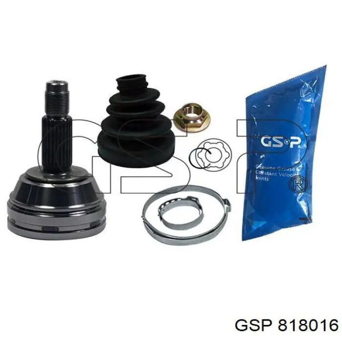 Przegub homokinetyczny przedni zewnętrzny GSP 818016 cena, od 17,92 USD