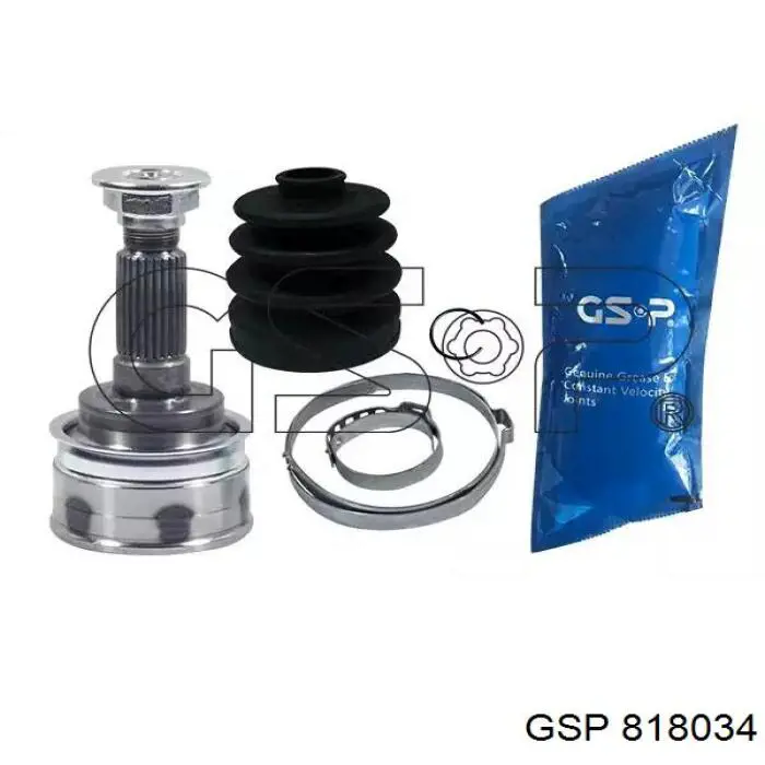 Przegub homokinetyczny przedni zewnętrzny GSP 818034 cena, od 45,92 USD