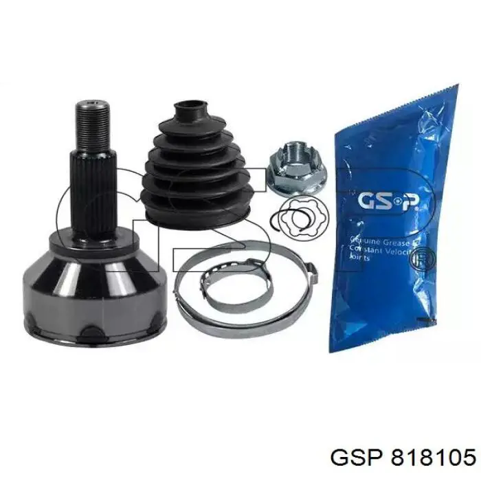 Przegub homokinetyczny przedni zewnętrzny GSP 818105 cena, od 44,15 USD