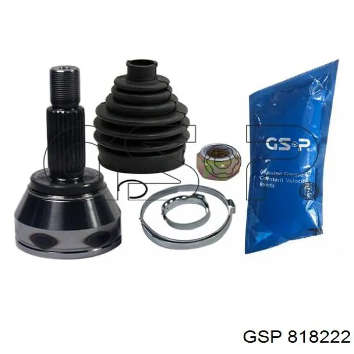 Przegub homokinetyczny przedni zewnętrzny GSP 818222 cena, od 38,12 USD