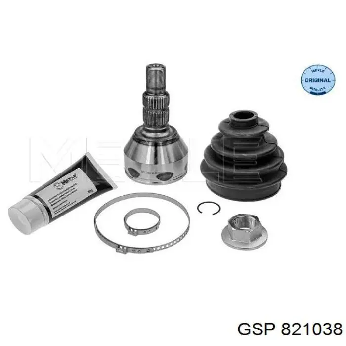 Przegub homokinetyczny przedni zewnętrzny GSP 821038 cena, od 45,18 USD