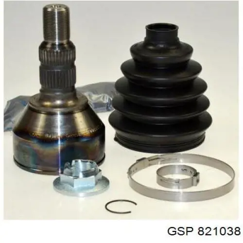 Przegub homokinetyczny przedni zewnętrzny GSP 821038 cena, od 43,67 USD