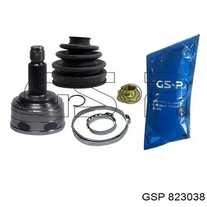 Przegub homokinetyczny przedni zewnętrzny GSP 823038 cena, od 41,64 USD