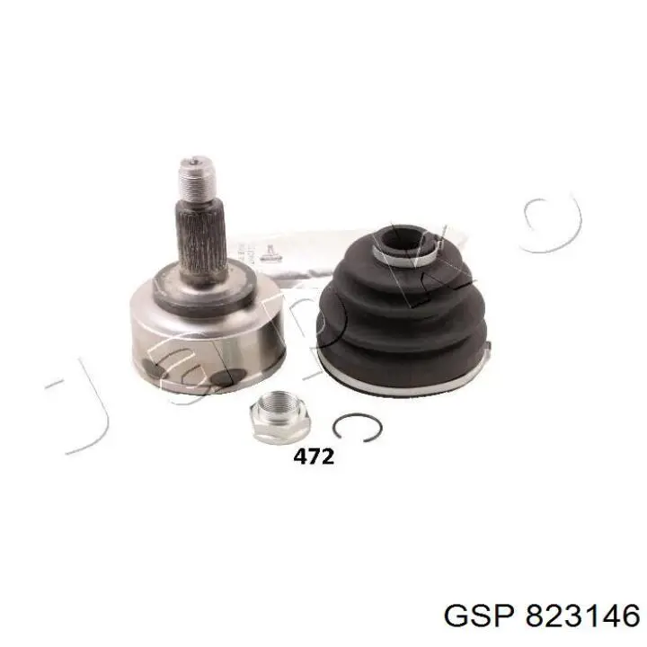 Do koszyka 823146 GSP Przegub homokinetyczny przedni zewnętrzny