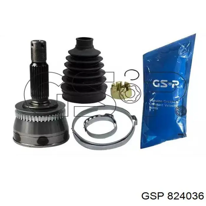 Przegub homokinetyczny przedni zewnętrzny GSP 824036 cena, od 40,61 USD