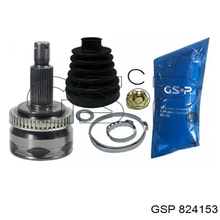 Przegub homokinetyczny przedni zewnętrzny GSP 824153 cena, od 49,35 USD