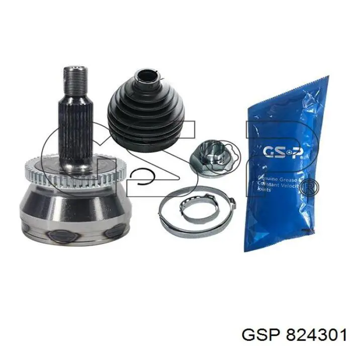 Przegub homokinetyczny przedni zewnętrzny GSP 824301 cena, od 68,23 USD