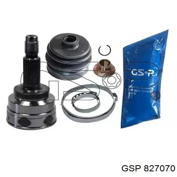 Przegub homokinetyczny przedni zewnętrzny GSP 827070 cena, od 35,87 USD