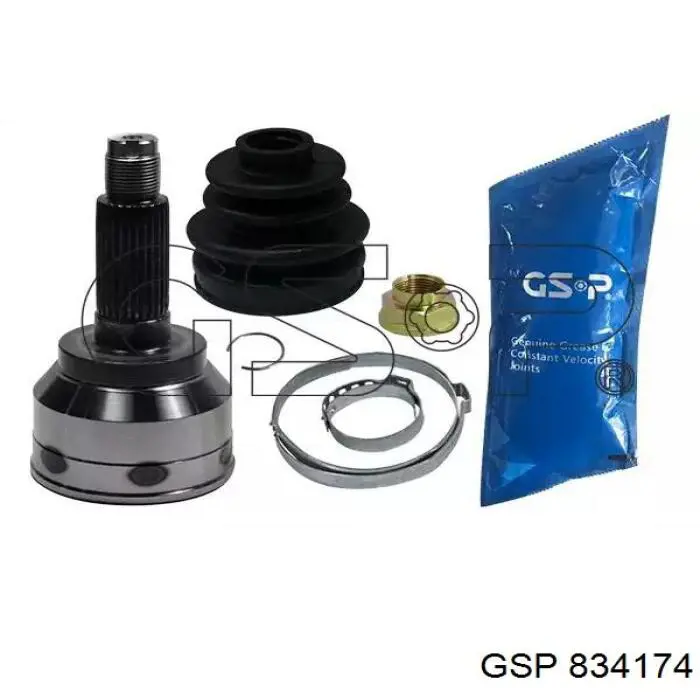 Przegub homokinetyczny przedni zewnętrzny GSP 834174 cena, od 44,70 USD