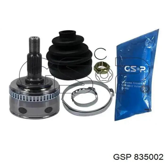Przegub homokinetyczny przedni zewnętrzny GSP 835002 cena, od 48,61 USD