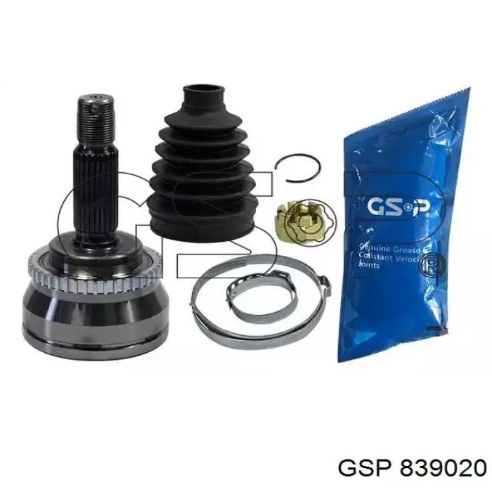 Przegub homokinetyczny przedni zewnętrzny GSP 839020 cena, od 38,11 USD
