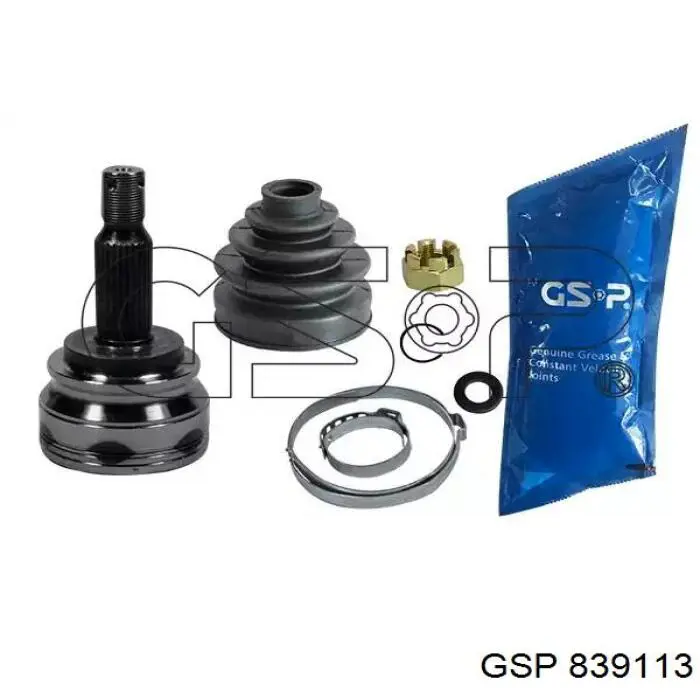 Przegub homokinetyczny przedni zewnętrzny GSP 839113 cena, od 49,08 USD