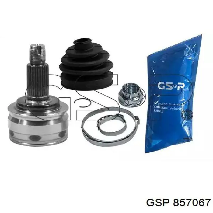 Przegub homokinetyczny przedni zewnętrzny GSP 857067 cena, od 45,74 USD