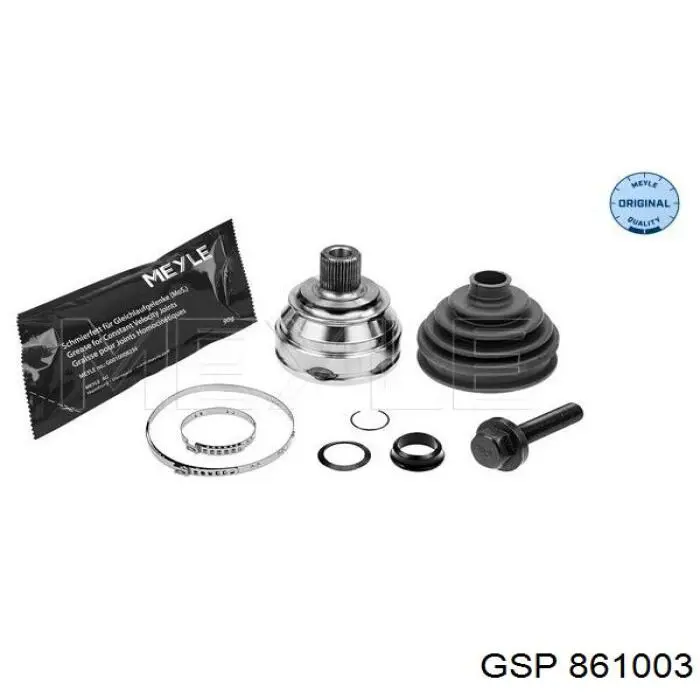 Przegub homokinetyczny przedni zewnętrzny GSP 861003 cena, od 43,53 USD