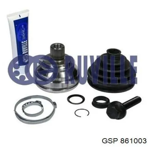 Przegub homokinetyczny przedni zewnętrzny GSP 861003 cena, od 41,77 USD