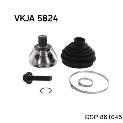 Do koszyka 861045 GSP Przegub homokinetyczny przedni zewnętrzny