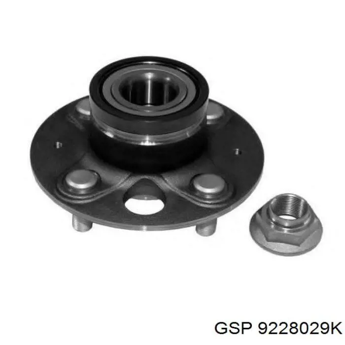 Do koszyka 9228029K GSP Piasta tylna