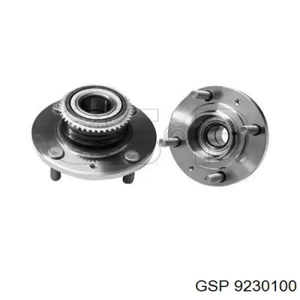 9230100 GSP Piasta tylna