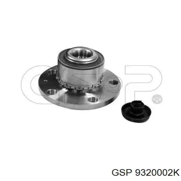 9320002K GSP Piasta przednia