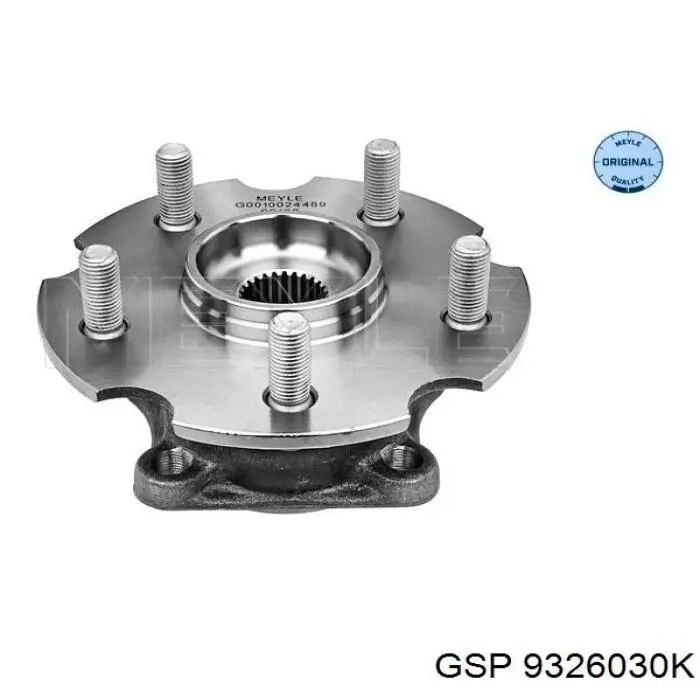 Piasta tylna GSP 9326030K cena, od 74,19 USD