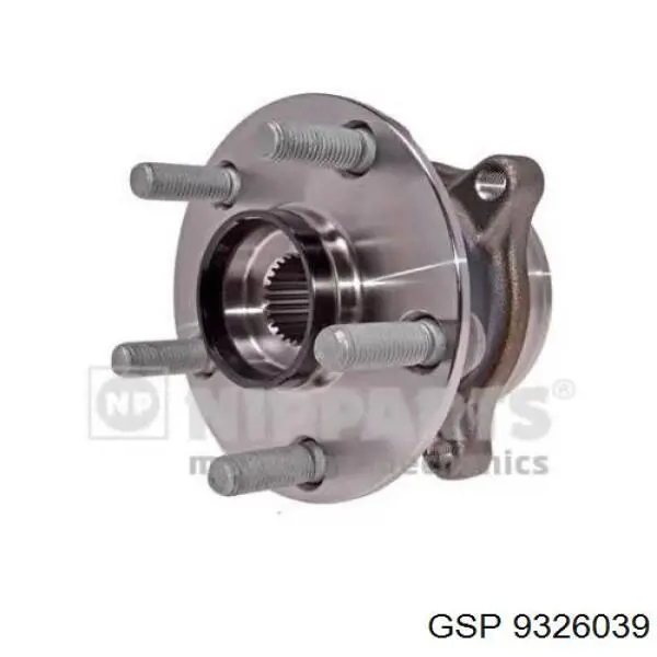 Piasta przednia GSP 9326039 cena, od 67,65 USD