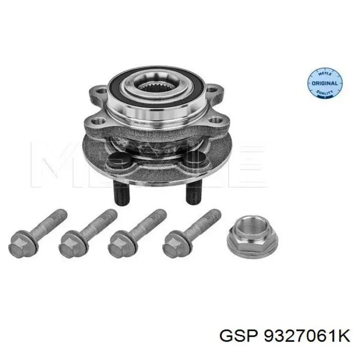 9327061K GSP Piasta przednia