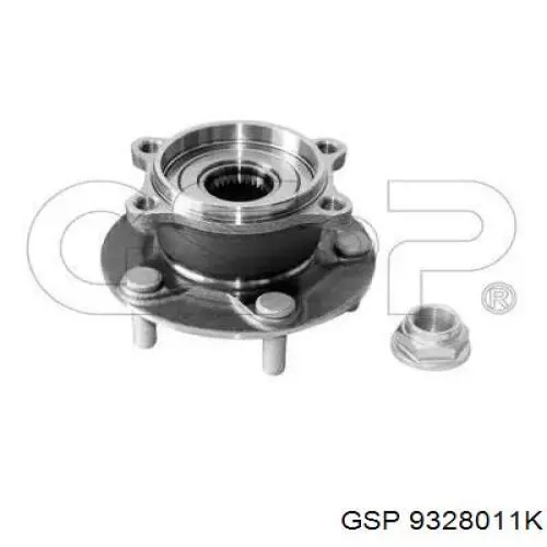 9328011K GSP Piasta tylna