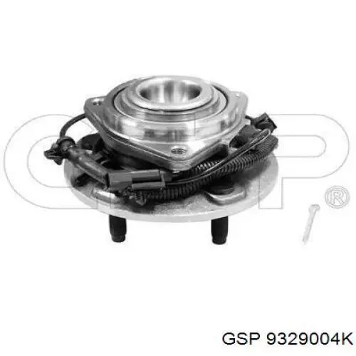 Piasta przednia GSP 9329004K cena, od 110,44 USD
