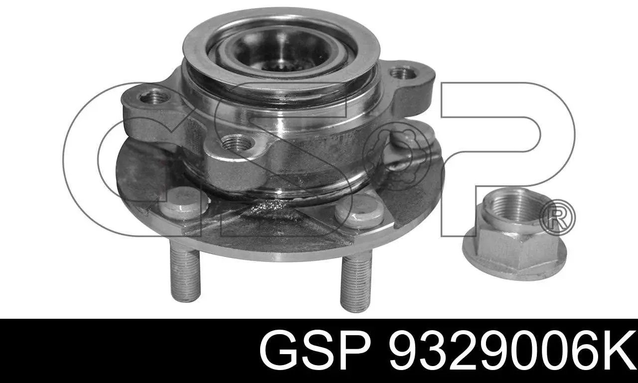 Piasta przednia GSP 9329006K cena, od 70,50 USD