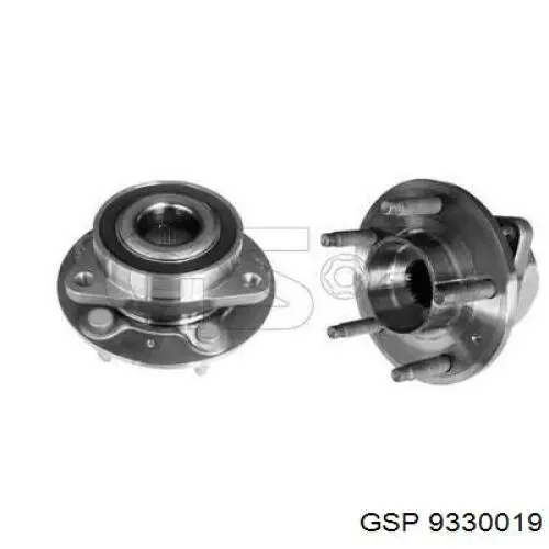 9330019 GSP Piasta przednia