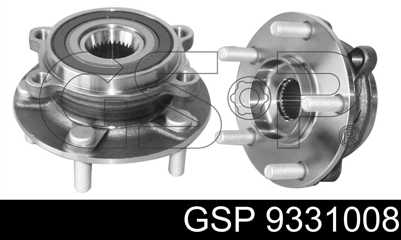 Piasta przednia GSP 9331008 cena, od 72,68 USD