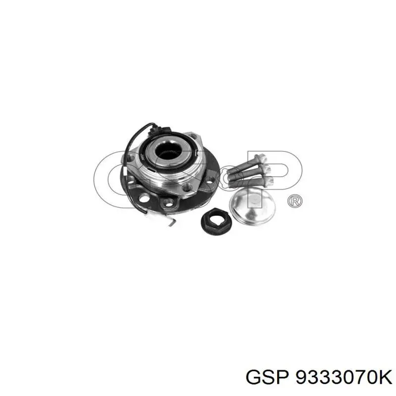 Do koszyka 9333070K GSP Piasta przednia