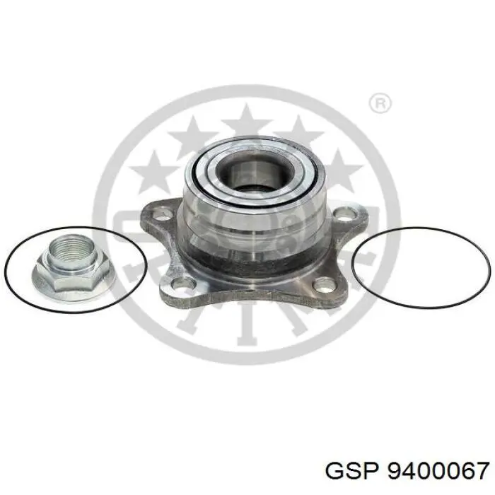 Piasta tylna GSP 9400067 cena, od 100,51 USD