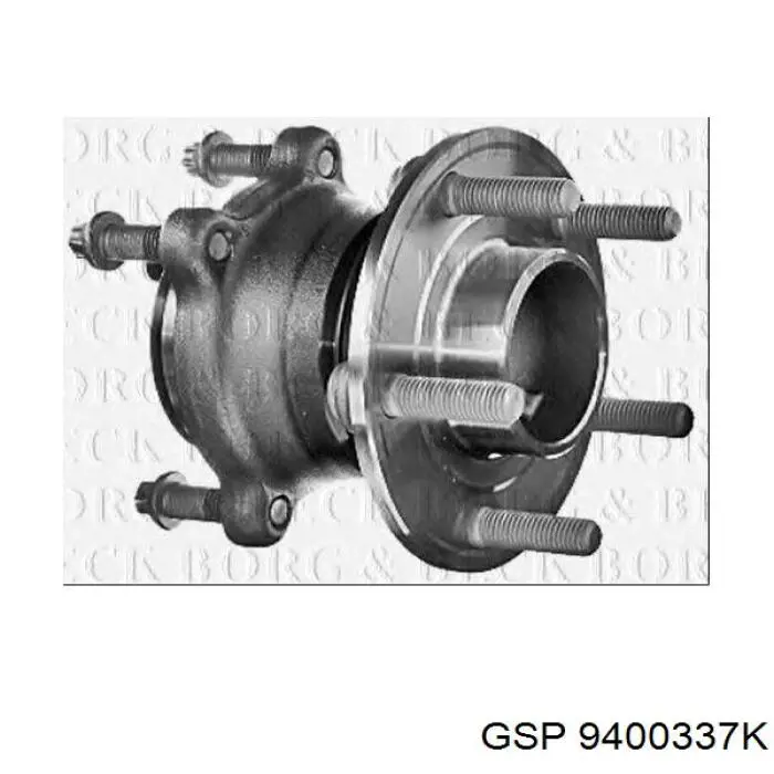 9400337K GSP Piasta tylna