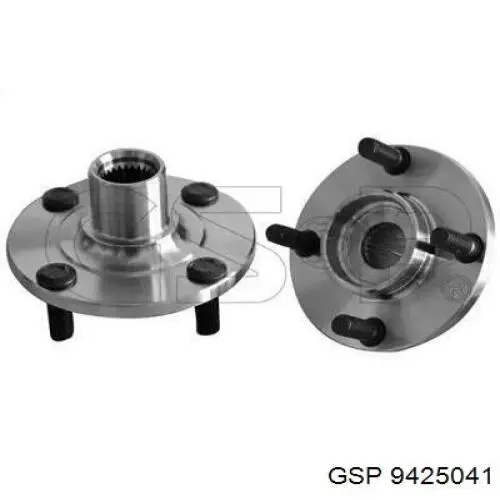 90071 Metalcaucho Piasta przednia