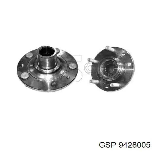 Do koszyka GJ6A33061D Mazda Piasta przednia