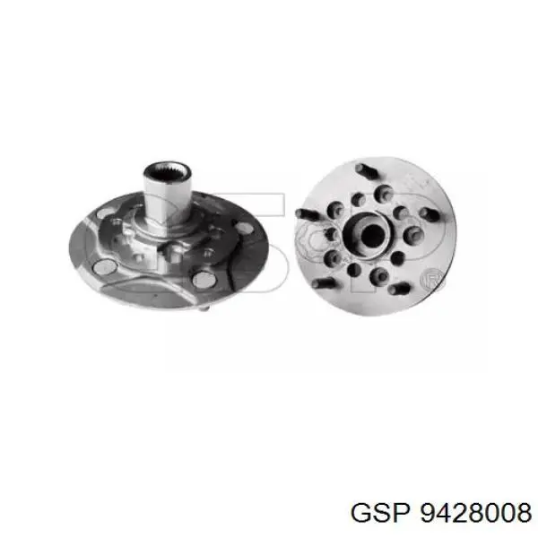 Piasta przednia GSP 9428008 cena, od 62,61 USD